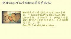 װ,ʹwinpe԰װlinuxϵͳ